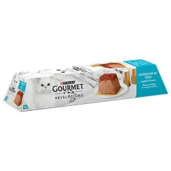 GOURMET - Repas REVELATIONS Mousseline Thon nappée de sauce pour Chats - 4X57g