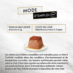 GOURMET - Repas REVELATIONS Mousseline Thon nappée de sauce pour Chats - 4X57g