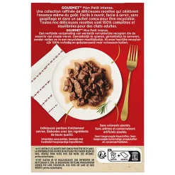 GOURMET - Sachets fraîcheurs MON PETIT à la Viande pour Chats - 6x50g