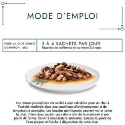 GOURMET - Sachets fraîcheurs PERLE Duo Terre et Mer pour chats - 12x85g