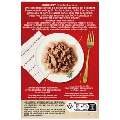 GOURMET - Sachets fraîcheurs MON PETIT aux Poissons pour chats adultes- 6x50g