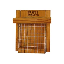Graines de Découverte - Distributeur Mangeoire Le Libre Service - 14x6 2x14 8cm