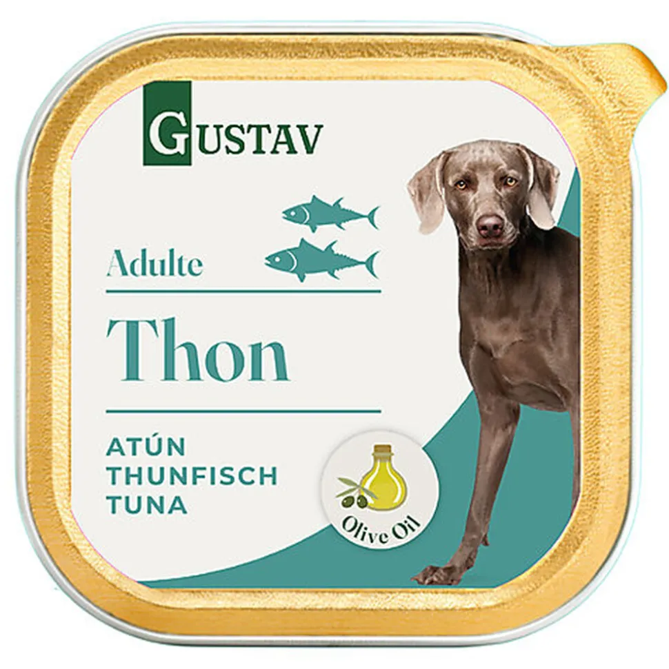 Gustav - Pâtée Adulte au Thon pour Chiens - 150g