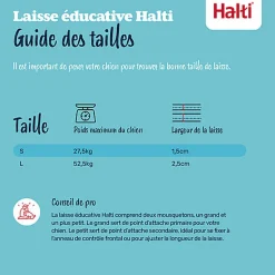 Halti - Laisse Educative Training Lead L pour Chiens