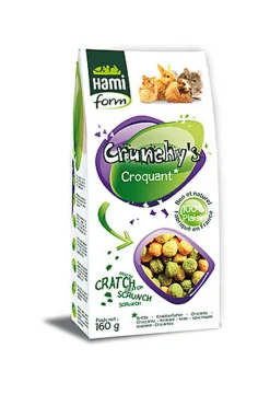 Hamiform - Crunchy's Croquant pour Rongeur - 160g