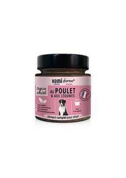 Hamiform - Pâtée Cuisinée pour chiot au poulet - 250g