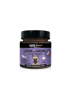 Hamiform - Pâtée Cuisinée pour chien au thon et à la sardine et aux légumes - 250g