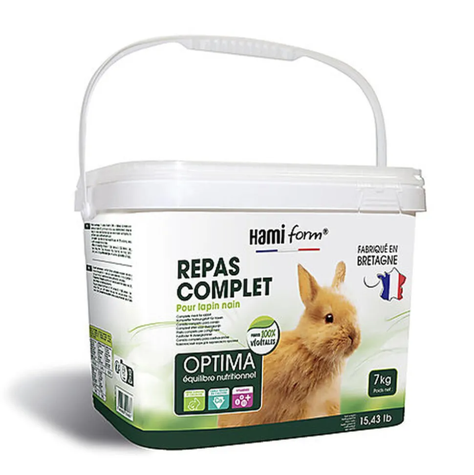 Hamiform - Repas Complet Optima pour Lapin Nain