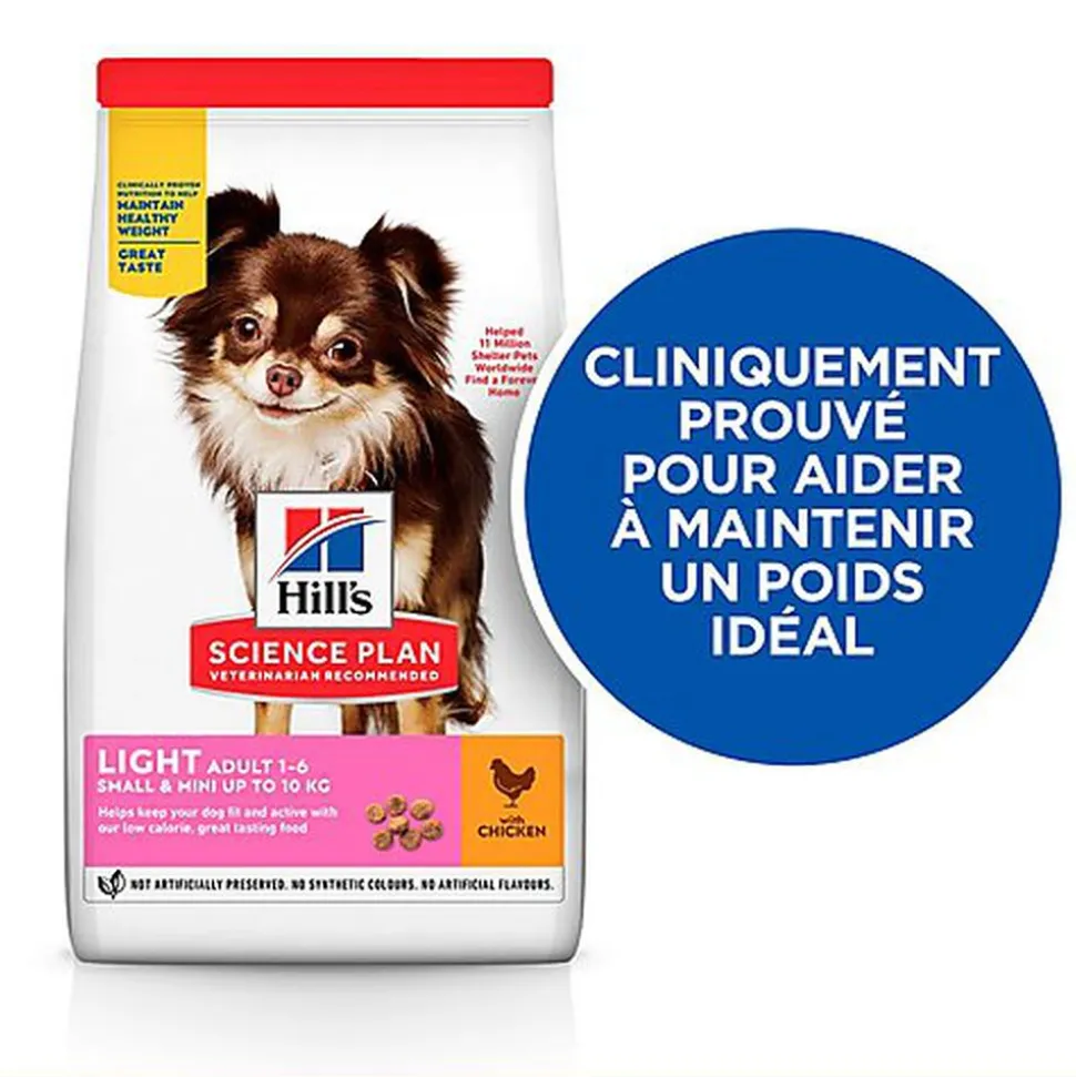 Hill's - Canine Adult Light Small & Mini Poulet pour Chien