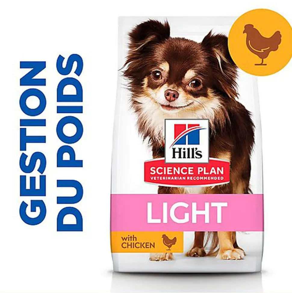 Hill's - Canine Adult Light Small & Mini Poulet pour Chien