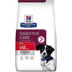 Hill's - Croquettes Prescription Diet I/D Stress Digestive Care Mini pour Chiens - 3Kg