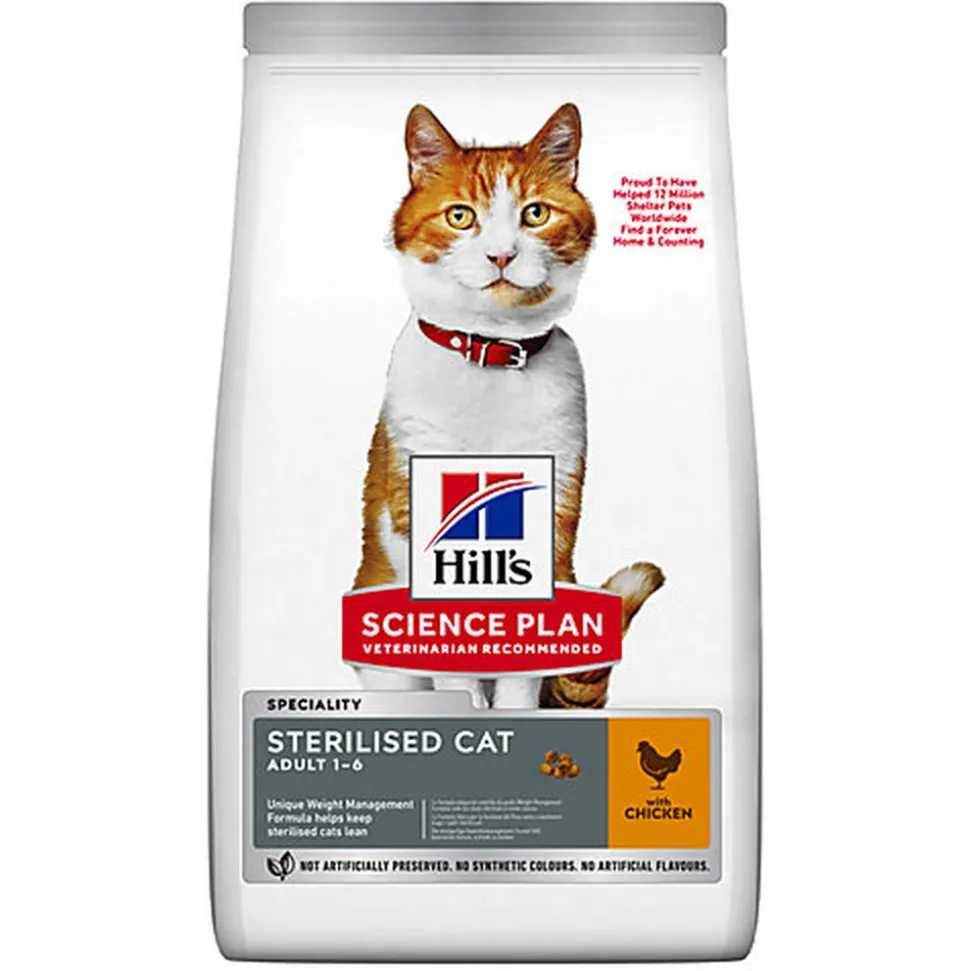 Hill's - Feline Sterilised Cat Young Adult Poulet pour Chat