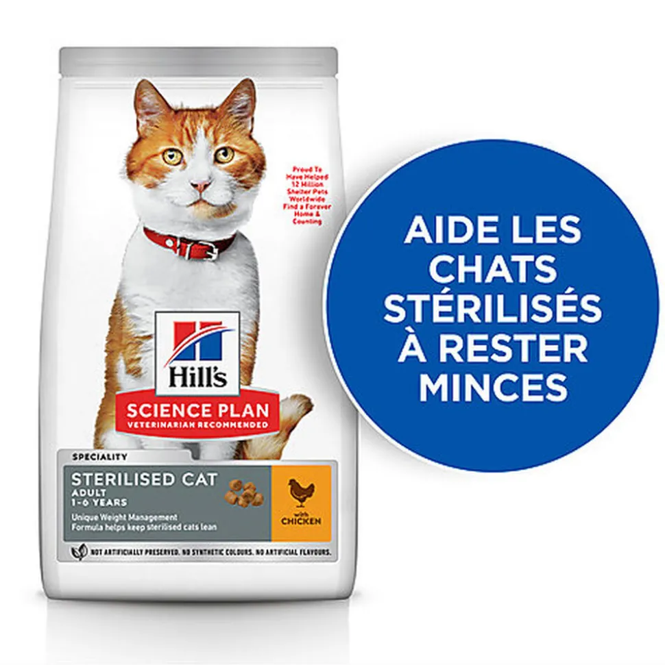 Hill's - Feline Sterilised Cat Young Adult Poulet pour Chat