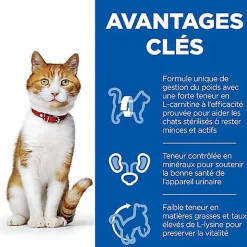 Hill's - Feline Sterilised Cat Young Adult Poulet pour Chat