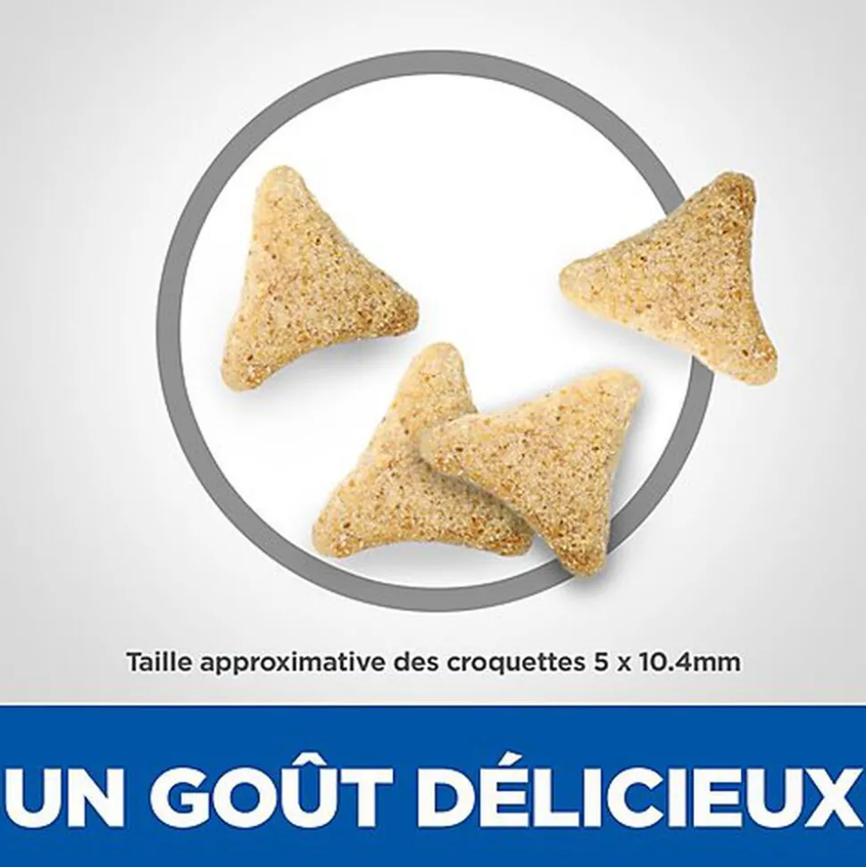 Hill's Science Plan - Adult Hairball Indoor Croquettes Pour Chat Agé D'intérieur Au Poulet - 1,5kg