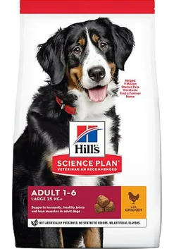 Hill's Science Plan - Adult Croquettes Pour Grand Chien Au Poulet  - 18kg