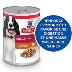 Hill's Science Plan - Adult Boite Pour Chien A La Dinde  - 370g