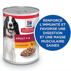 Hill's Science Plan - Adult Boite Pour Chien Poulet  - 370g