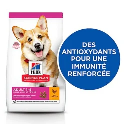 Hill's Science Plan - Croquettes au Poulet et Dinde pour Chien de Petite Race