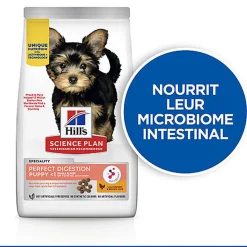 Hill's Science Plan - Croquettes Puppy Perfect Digestion Small & Mini pour Chiot de Petite Taille