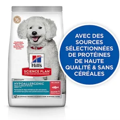 Hill's Science Plan - Hypoallergenic Adult Croquettes Pour Petit Chien Adulte Au Saumon  -  1,5kg