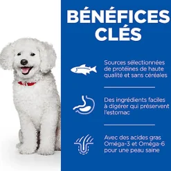 Hill's Science Plan - Hypoallergenic Adult Croquettes Pour Petit Chien Adulte Au Saumon - 1,5kg