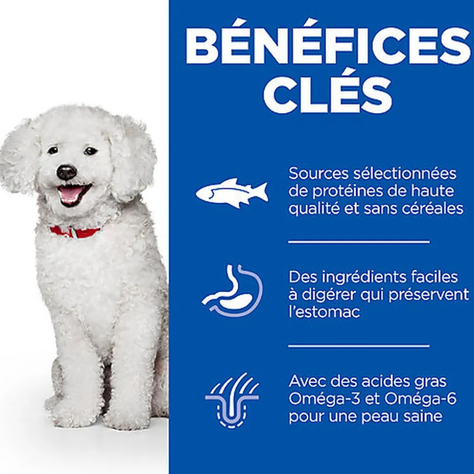 Hill's Science Plan - Hypoallergenic Adult Croquettes Pour Petit Chien Adulte Au Saumon - 1,5kg