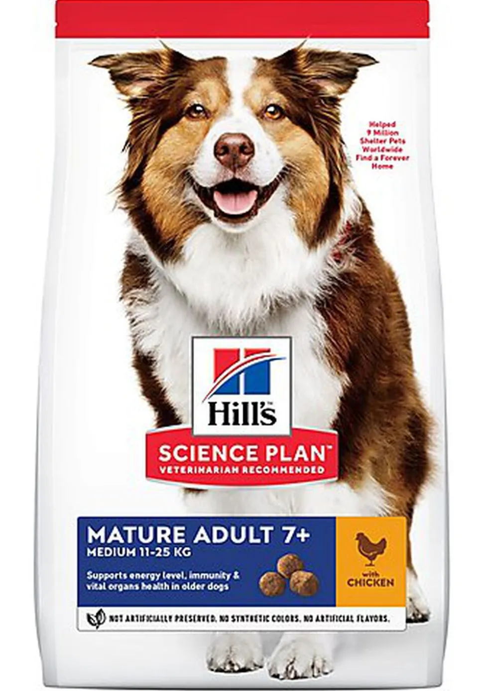 Hill's Science Plan - Mature Adult Croquettes Pour Chien Agé Au Poulet - 12kg