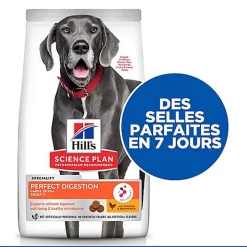 Hill's Science Plan - Perfect Digestion Large Breed Croquettes Pour Chien  - 12kg