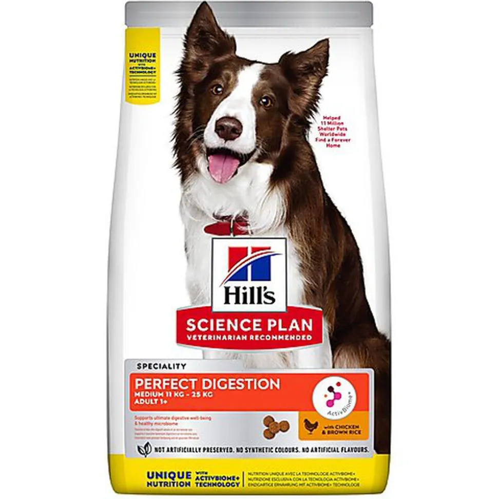 Hill's Science Plan - Perfect Digestion Medium Croquettes Pour Chien - 2,5kg