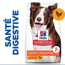 Hill's Science Plan - Perfect Digestion Medium Croquettes Pour Chien - 2,5kg
