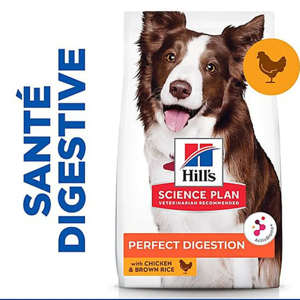Hill's Science Plan - Perfect Digestion Medium Croquettes Pour Chien - 2,5kg