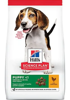 Hill's Science Plan - Puppy Croquettes Pour Chiot Au Poulet  -  2,5kg
