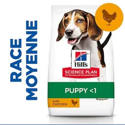Hill's Science Plan - Puppy Croquettes Pour Chiot Au Poulet  -  2,5kg