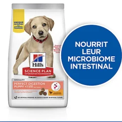 Hill's Science Plan - Puppy Perfect Digestion Croquettes Pour Chiot De Grande Race  - 12kg
