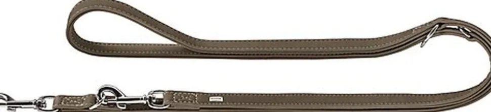 Hunter - Laisse Hunting en Cuir de Bœuf Vert