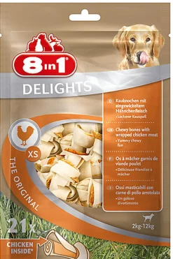 8in1 - Friandises Os à Mâcher Delights