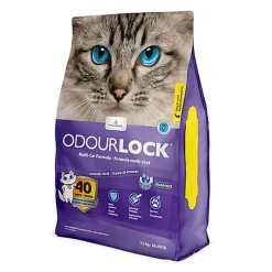 Intersand - Litière OdourLock Brise Lavande pour Chat - 12Kg