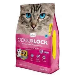Intersand - Litière OdourLock Poudre de Bébé pour Chat - 12Kg