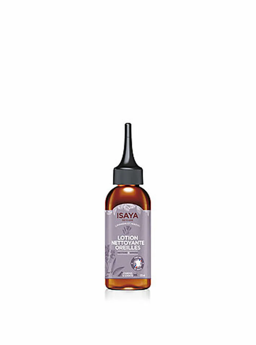 Isaya - Lotion Nettoyante Oreilles pour Chien et Chat - 125ml