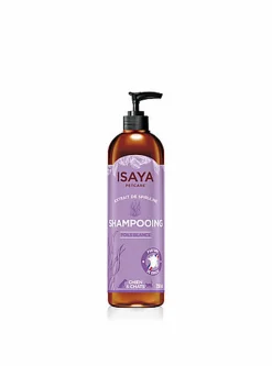 Isaya - Shampoing Poils Blancs pour Chien et Chat