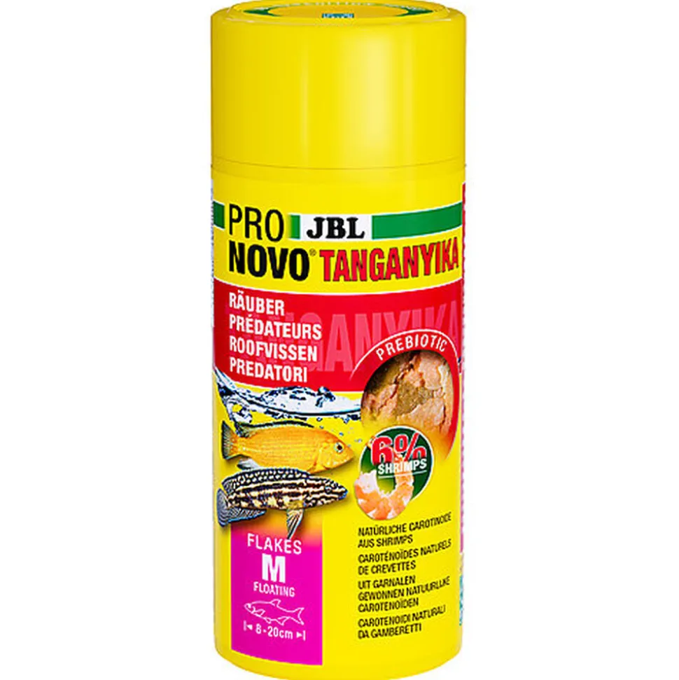 JBL - Aliment en Flocons Pronovo TANGANYIKA FLAKES pour Cichlidés - 250ml