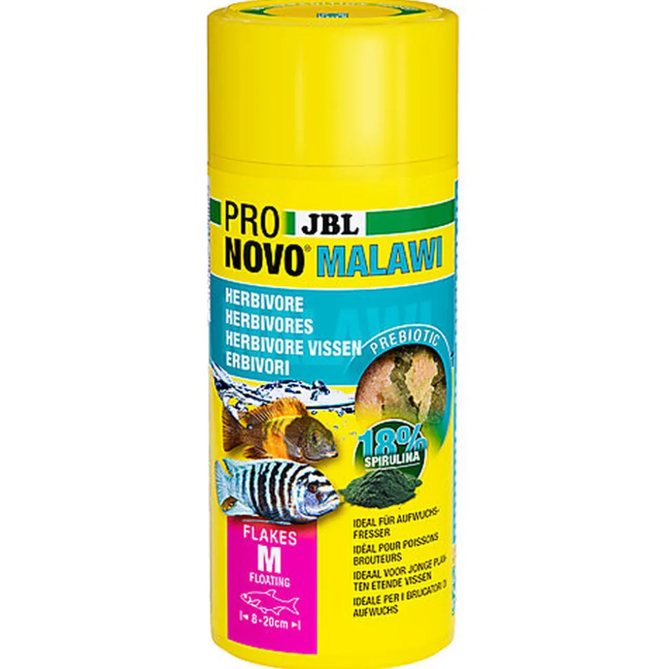 JBL - Aliment en Flocons Pronovo MALAWI FLAKES pour Poissons Tropicaux