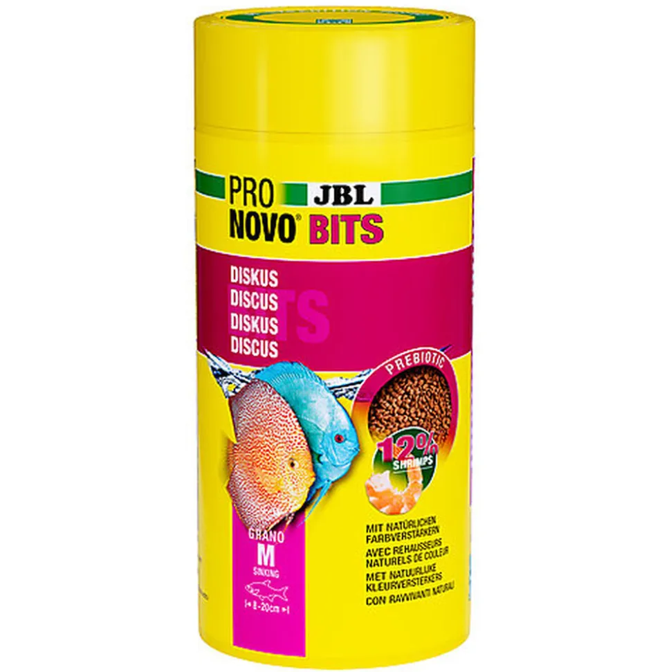 JBL - Aliment en Granulés Pronovo BITS GRANO M pour Discus - 1L