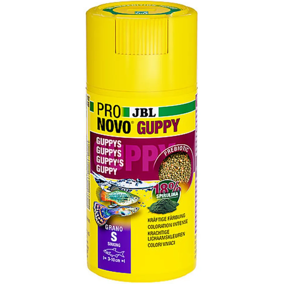 JBL - Aliment en Granulés Pronovo GUPPY Grano pour Poissons Tropicaux