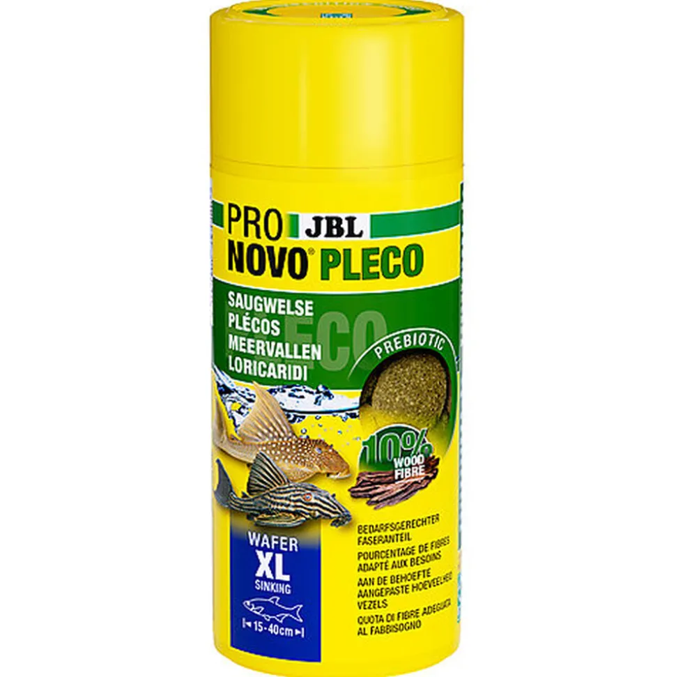 JBL - Comprimés Alimentaires Pronovo PLECO WAFER XL pour Plécos - 250ml