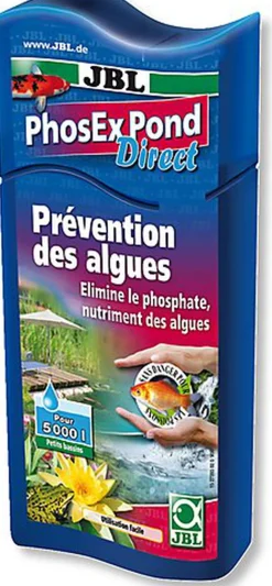 JBL - Élimine le Phosphate PhosEx Pond Direct pour Bassin - 500ml