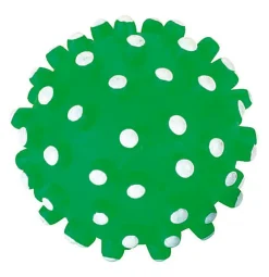 KERBL - BALLE À PICOTS POUR CHIEN VINYLE - Ø12CM 3PCS