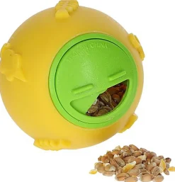 Kerbl - Balle Snack pour Poules Jaunes - Ø7,5cm