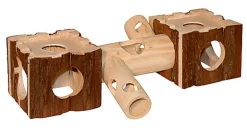 Kerbl - Château pour petit rongeur Nature - 40X12X10cm